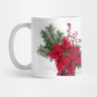 Poinsettias Mug